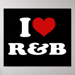 I Love R&B Poster