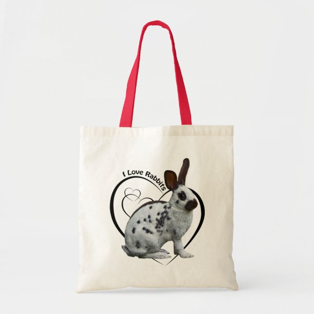 I Love Rabbits Bag (Front)