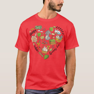 I Love Rabbits Bunny Love Heart Rabbit Bunny Mum E T-Shirt