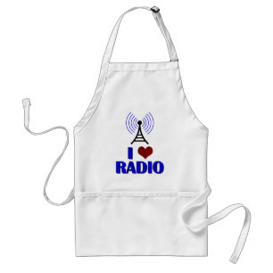 I Love Radio Standard Apron