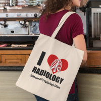 I Love Radiology Cool Custom Radiologist Clinic