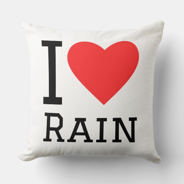 I love rain cushion (Front)
