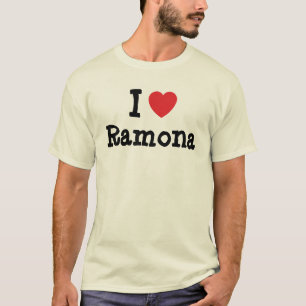 I love Ramona heart T-Shirt