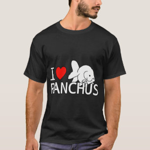 I Love Ranchu Goldfish Fancy Goldfish Aquarium Fis T-Shirt