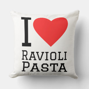 I love ravioli pasta cushion