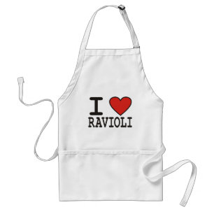 I Love Ravioli Standard Apron