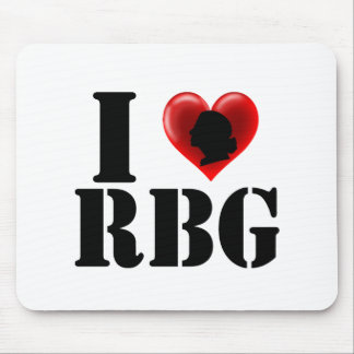 I Love RBG Women Rights Feminist Mouse Mat