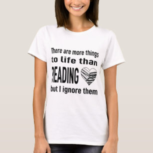 I Love Reading Book Lover Reader Librarian Teacher T-Shirt