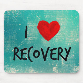 I Love Recovery Mouse Pad