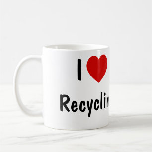 I Love Recycling Coffee Mug