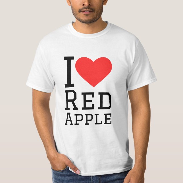 I love red apple T-Shirt (Front)