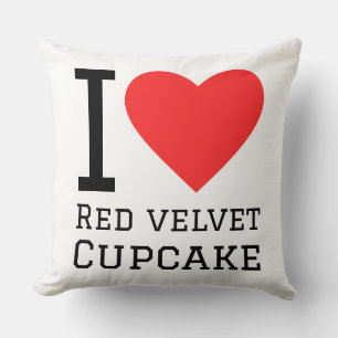 I love red velvet cupcake cushion