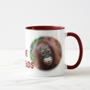 I Love Redheads Mug