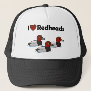 I Love Redheads Trucker Hat