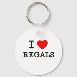 I Love Regals Key Ring