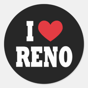 I Love Reno Sticker