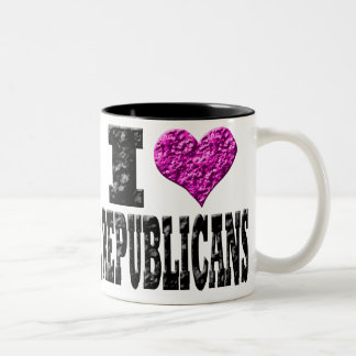 I Love Republicans Mug