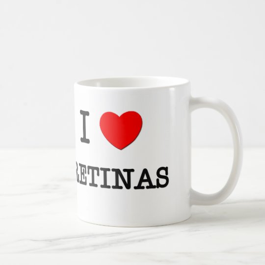 I Love Retinas Coffee Mug