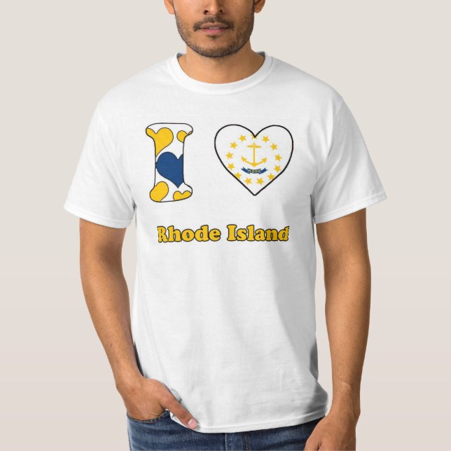 I love Rhode Island T-Shirt (Front)