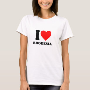 I love Rhodesia cool T-shirt