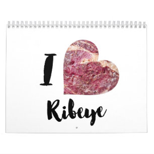 I LOVE RIBEYE CALENDAR