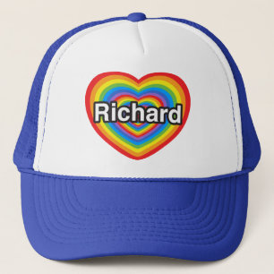 I love Richard. I love you Richard. Heart Trucker Hat