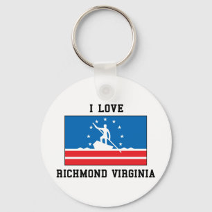 I Love Richmond Key Ring