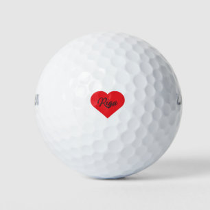I Love Riga - Latvia Golf Balls