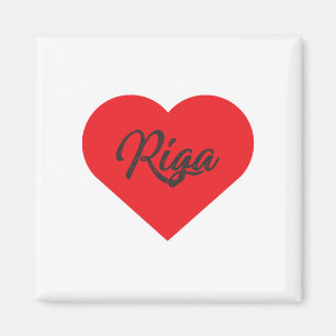 I Love Riga - Latvia Magnet