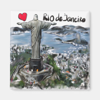 I love Rio de Janeiro Magnet