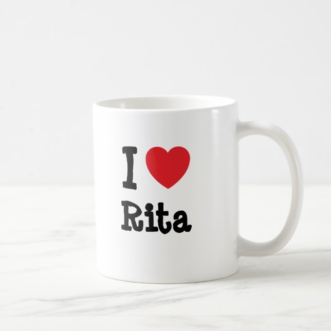 I love Rita heart T-Shirt Coffee Mug (Right)