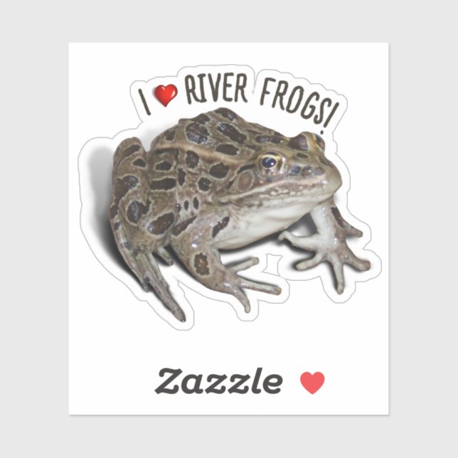I Love River Frogs (Sheet)