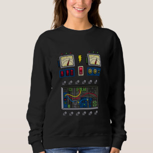 I love Robot Gift All Ages Robotic Kids Girls Boys Sweatshirt