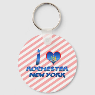 I love Rochester, New York Key Ring