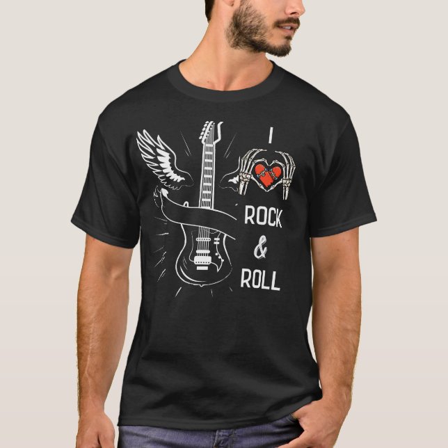 I love rock and roll T-Shirt (Front)