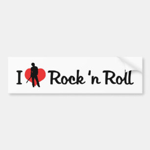I Love Rock 'n Roll Bumper Sticker