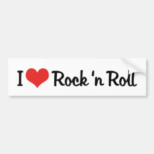 I Love Rock 'n Roll Bumper Sticker