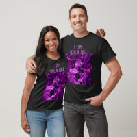 I Love Rock N Roll Electric Guitar Painting Purple