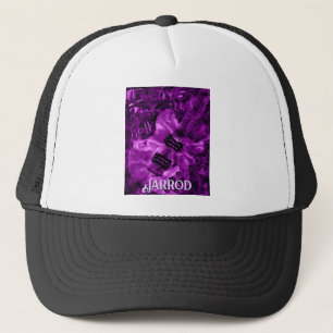 I Love Rock 'N Roll Electric Guitar Personalised Trucker Hat