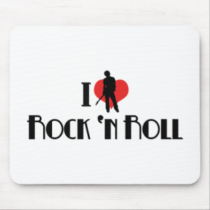 I Love Rock 'n Roll Mouse Mat