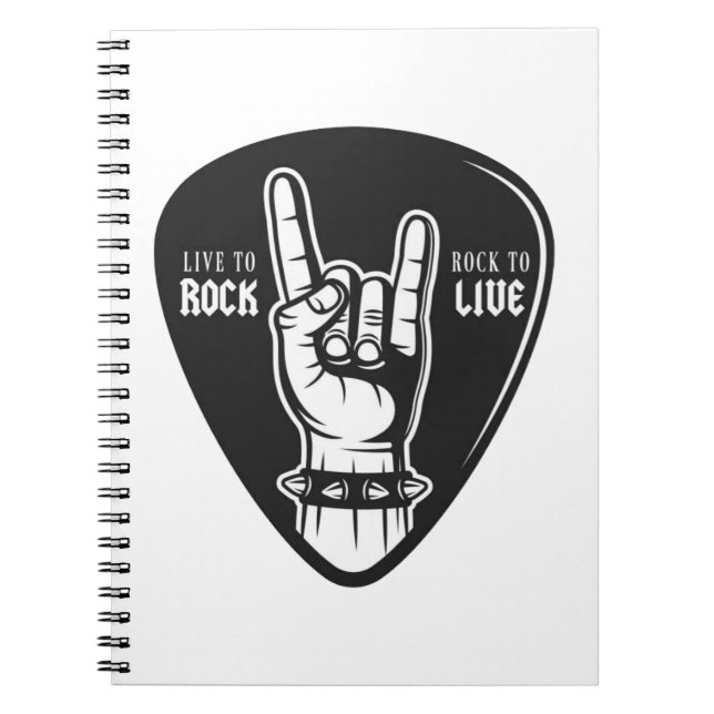 I love rock notebook (Front)