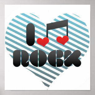 I Love Rock Poster