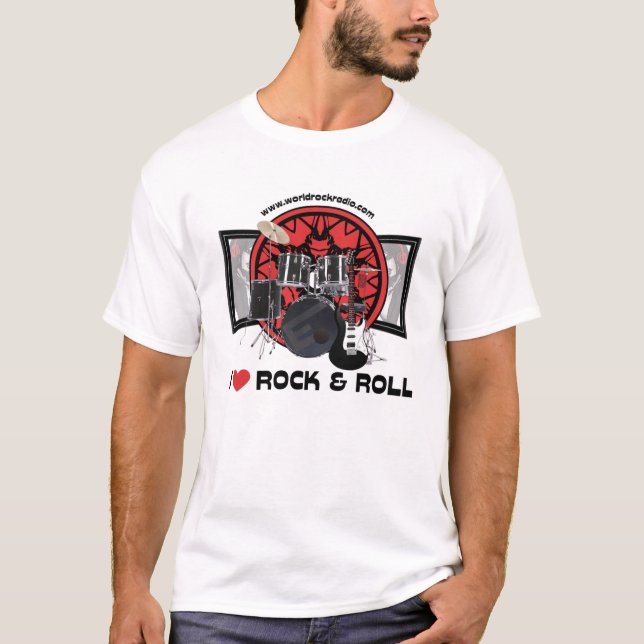 I Love Rock & Roll T-shirt (Front)