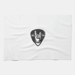 I love rock tea towel
