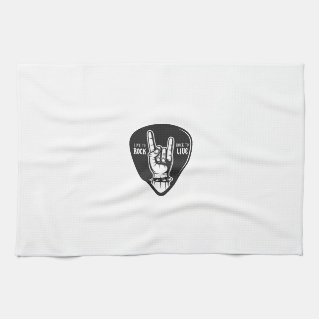 I love rock tea towel (Horizontal)