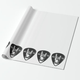 I love rock wrapping paper