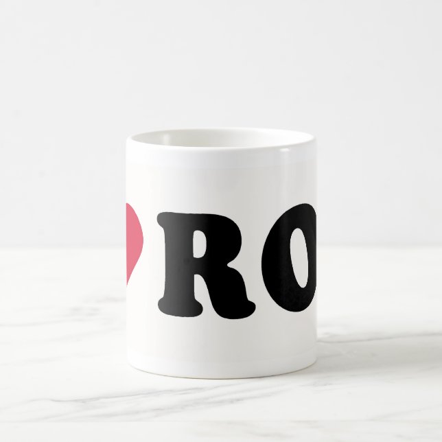 I LOVE ROD COFFEE MUG (Center)