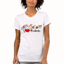 I love rodents cute cartoon