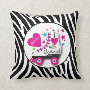 I Love Roller Skating Pillow