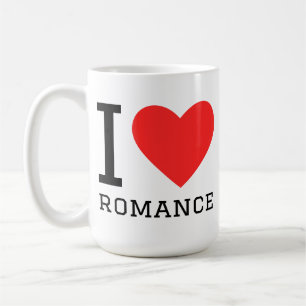 I love romance coffee mug